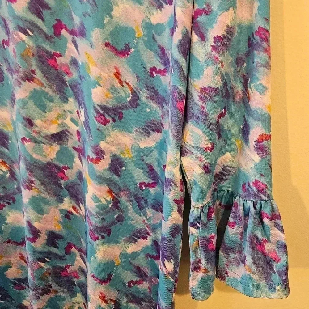 Caribbean Joe V Neck Dress - Picture 5 of 6